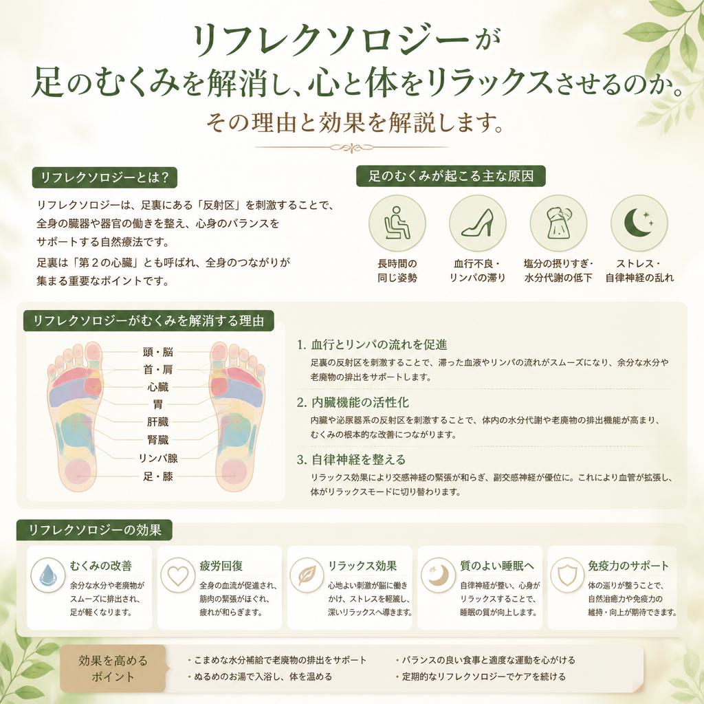 リフレクソロジーの効果